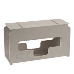 Dispenser Glove Box Holder SharpSafety™In-Room™ Horizontal or Vertical Mounted 2-Box Capacity Beige 4-1/2 X 8 X 12-1/2 Inch Plastic (1/EA 10/CS) by Cardinal  ID 8555SA